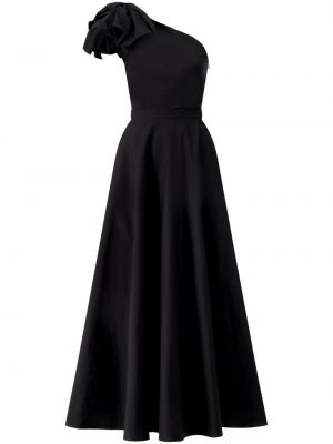 Dlouhé šaty s mašľou Giambattista Valli čierna