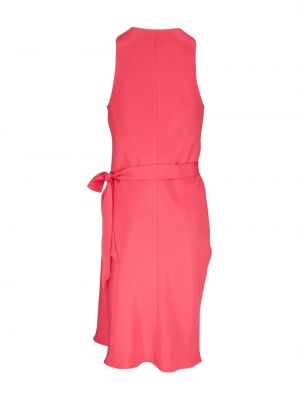 Hedvábné šaty Peter Cohen růžové