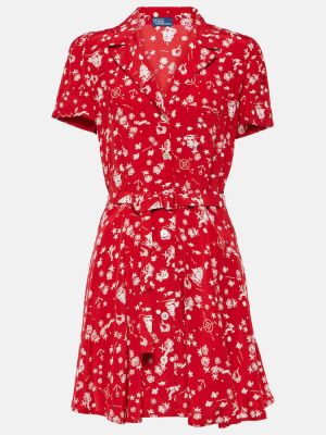 Haljina s cvjetnim printom Polo Ralph Lauren