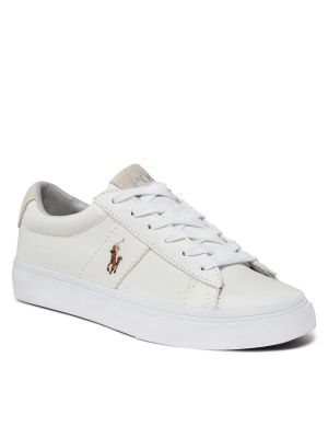 Ниски обувки Polo Ralph Lauren бяло