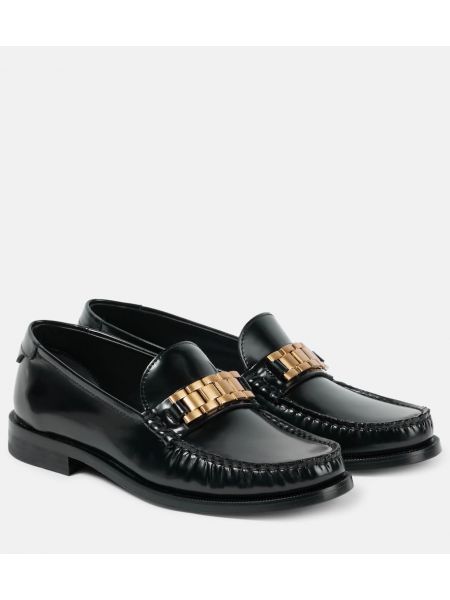 Loafers i läder Victoria Beckham svart