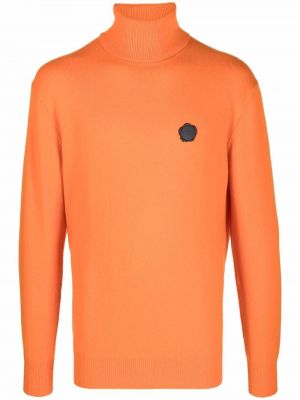 Jersey de cuello vuelto de tela jersey Viktor & Rolf naranja