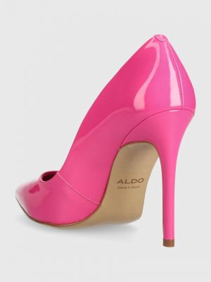 Pantofi cu toc cu toc Aldo roz