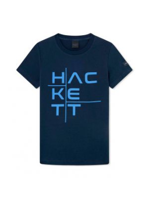 T-shirt en coton avec manches courtes Hackett London