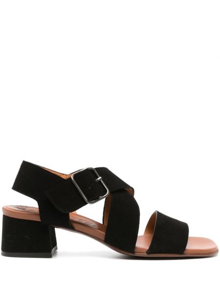 Sandale din piele de căprioară Chie Mihara negru