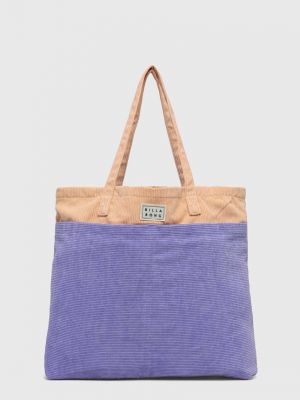 Бавовняна сумка шопер Billabong фіолетова