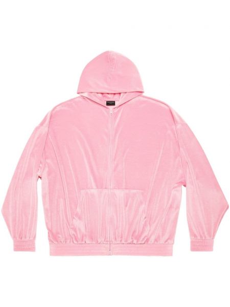 Samta kapučdžemperis Balenciaga rozā