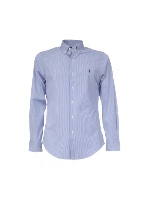 Koszula na guziki slim fit Polo Ralph Lauren niebieska