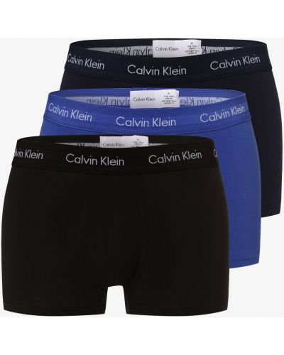 Bokserki slim fit bawełniane Calvin Klein Jeans niebieskie