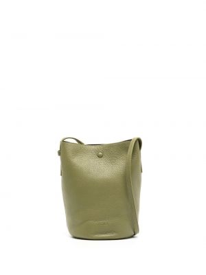 Кожени чанта Yu Mei зелено