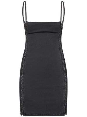 Mini obleka brez rokavov Y/project črna
