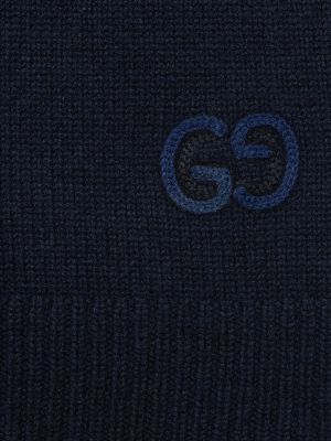 Kašmyro megztinis Gucci mėlyna