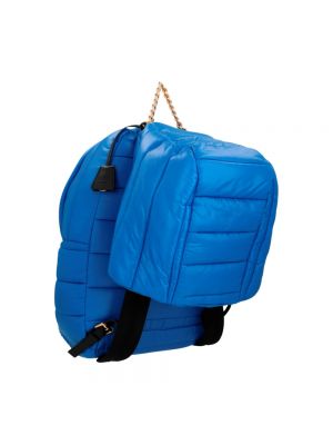 Plecak Moschino niebieski