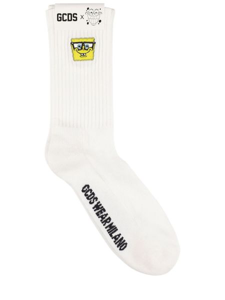 Чорапи Gcds бяло