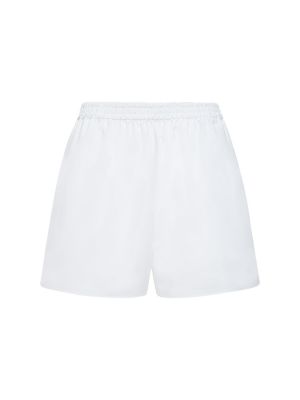 Shorts en coton The Row blanc