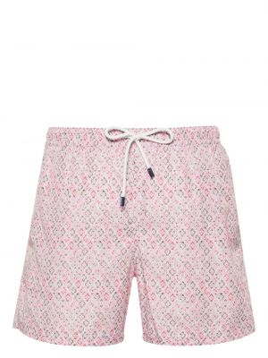Shorts mit print Fedeli pink
