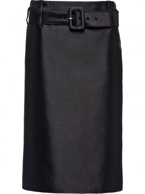 Карандаш юбка Prada, черная