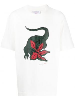 T-shirt Lacoste vit