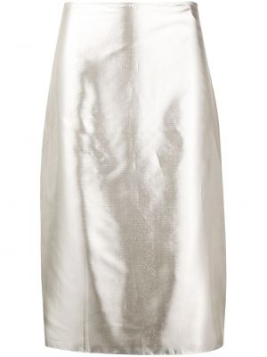 Карандаш юбка металлик Nina Ricci