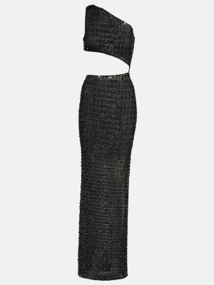 Μάξι φόρεμα Aya Muse μαύρο