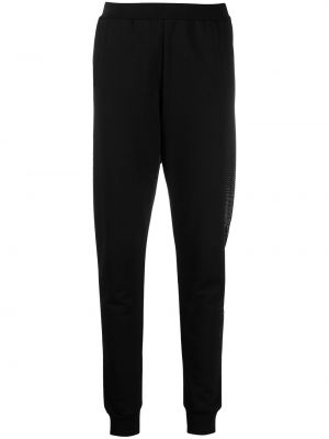 Pantalones rectos Karl Lagerfeld negro