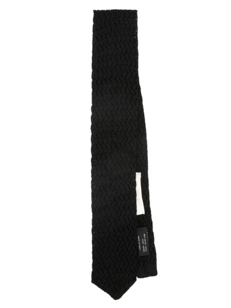 Копринена вратовръзка Mfpen черно