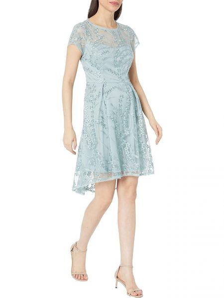 Коктейльное платье с вышивкой с пайетками Adrianna Papell