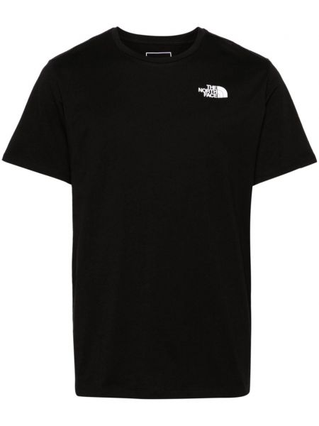 T-shirt mit print The North Face schwarz