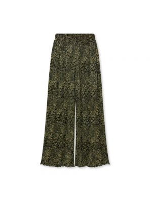 Spodnie plisowane Mads Norgaard zielone