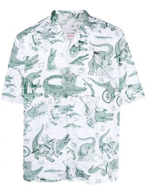 T-shirt Lacoste vit