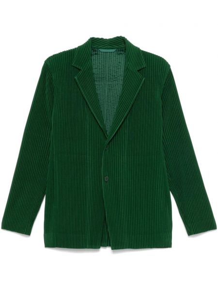 Blazer Homme Plissé Issey Miyake grøn