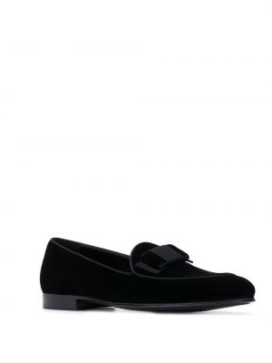 Loafer mit schleife Dolce & Gabbana schwarz