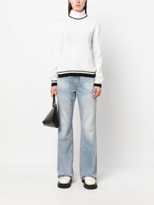 Gestreifter woll pullover Msgm
