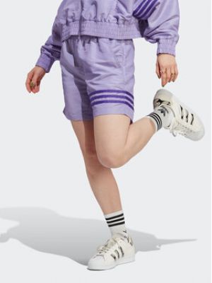 Športové šortky Adidas fialová