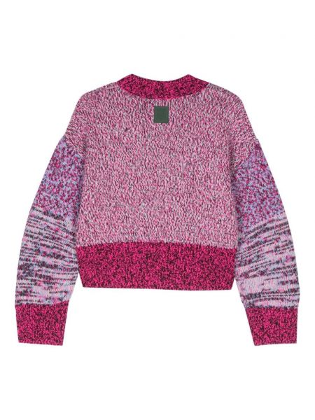 Pletený svetr Loewe růžový