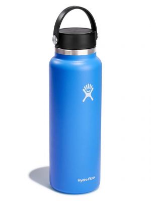 Relaxed fit kapa s šiltom Hydro Flask modra