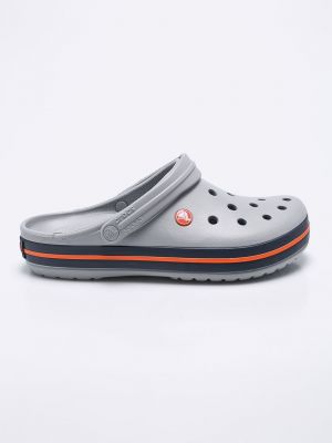 Pantofle Crocs šedé