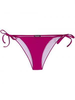 Trykt bikini Dsquared2 lilla