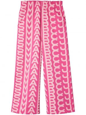 Kalhoty Marc Jacobs, růžová
