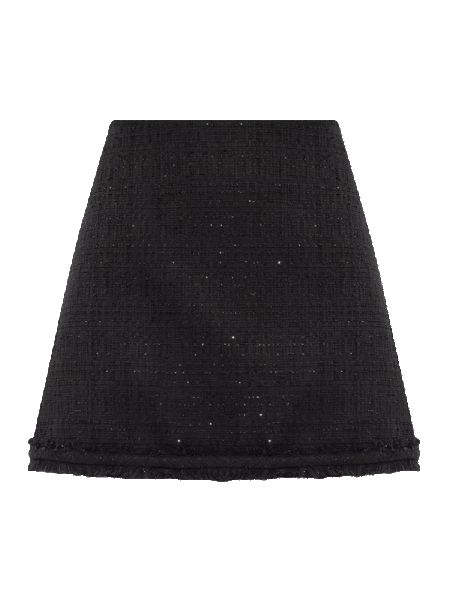 Твидовая юбка Versace черная