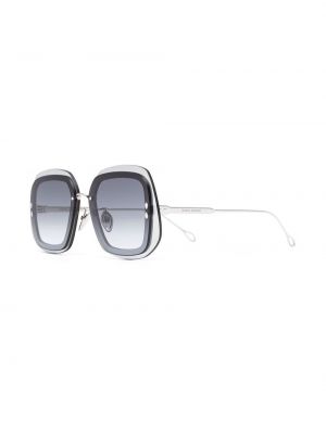 Lunettes de soleil oversize Isabel Marant Eyewear argenté