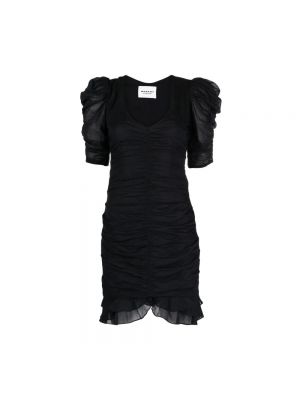 Sukienka mini bawełniana Isabel Marant Etoile czarna