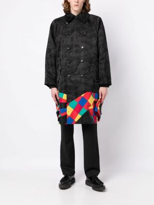 Mantel mit print mit camouflage-print Comme Des Garçons Homme Plus schwarz