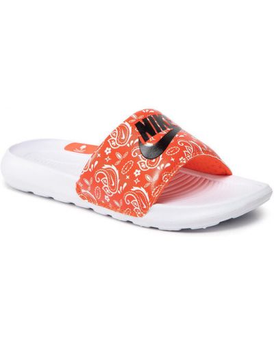 Sandales à imprimé Nike orange
