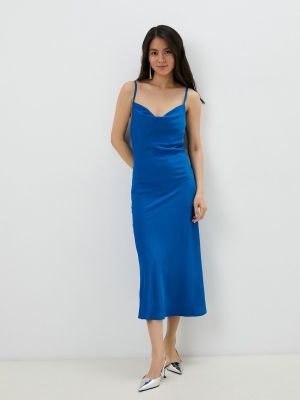 Платье в бельевом стиле Rene Santi синее