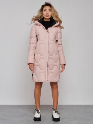 Пальто Roccamaner розовое