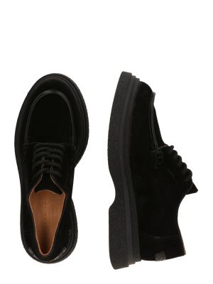 Ниски обувки с връзки Shabbies Amsterdam черно