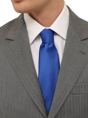 Шелковый галстук Brouback синий
