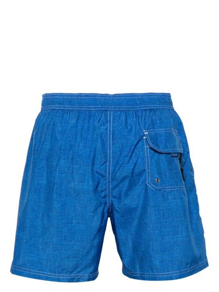 Shorts mit print Paul & Shark blau