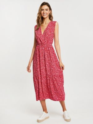 Košeľové šaty Threadbare ružová